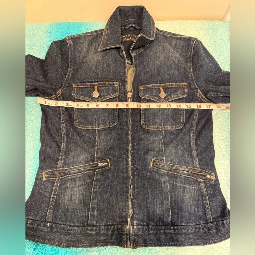🔥Ralph Lauren Denim Blue Women's Jacket🔥 - Picture 3 of 4